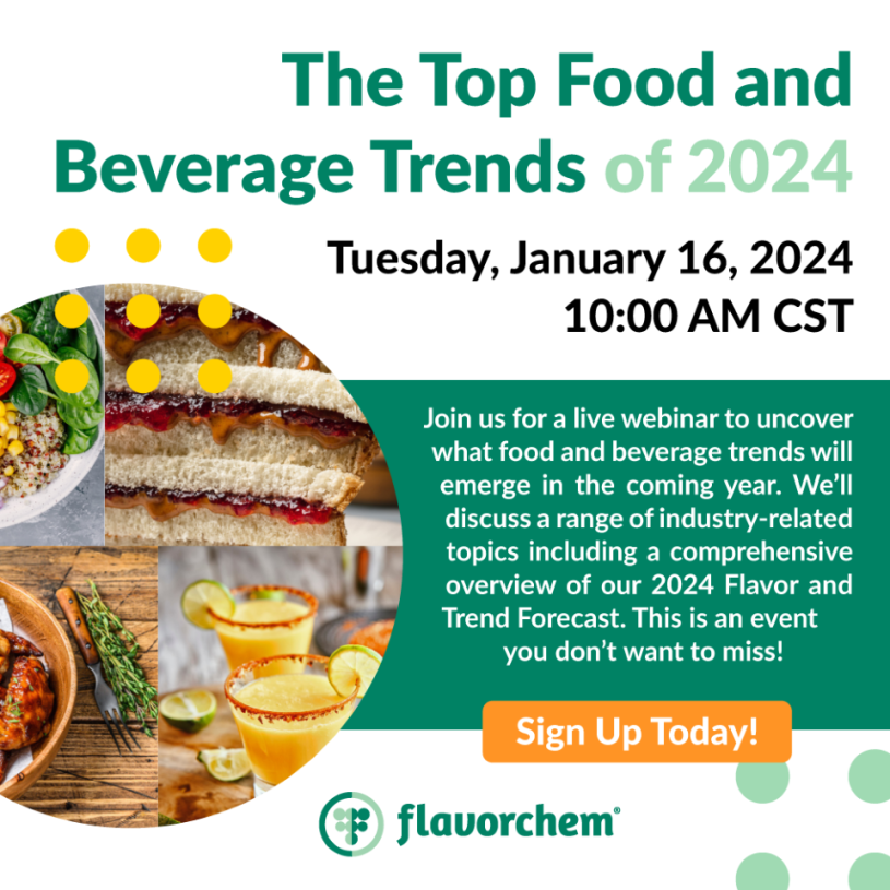 The Top Food and Beverage Trends of 2024 Flavorchem